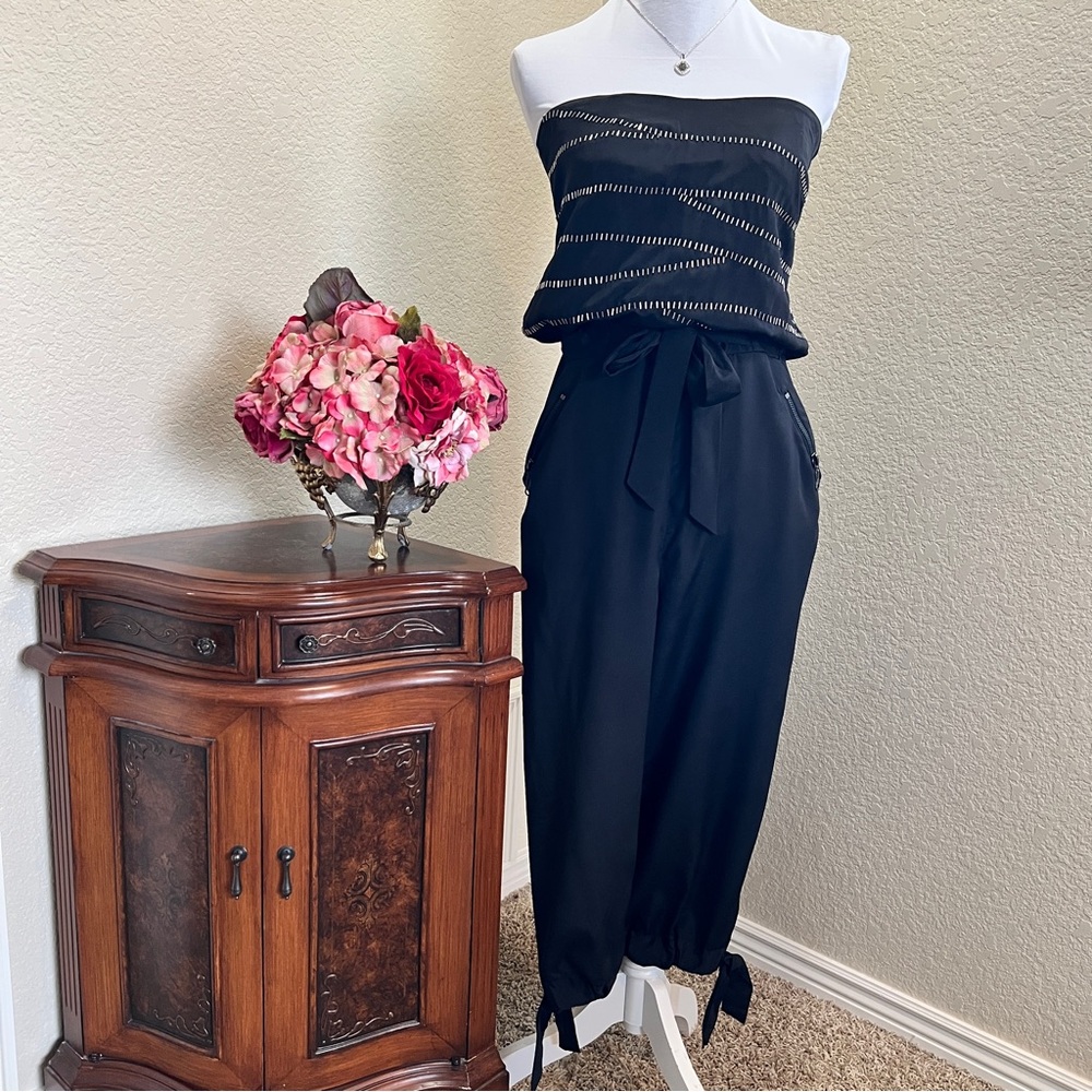 Stella & Jaime ROCK Bustier Jogger Jumpsuit
